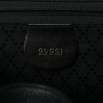Gucci Calfskin Bamboo Backpack Black 5 of 15