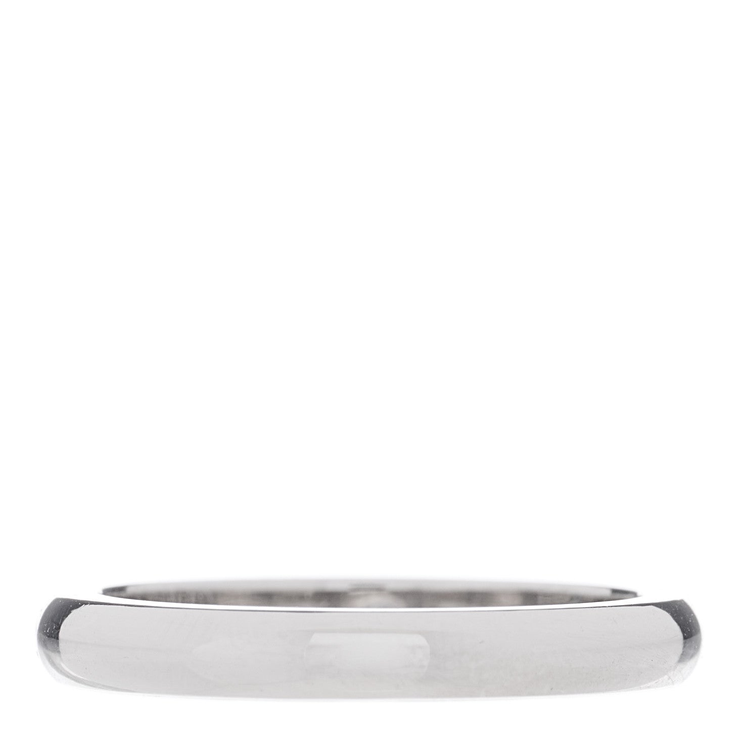 Tiffany Platinum Diamond Elsa Peretti Band Ring 50 5.5 1 of 4
