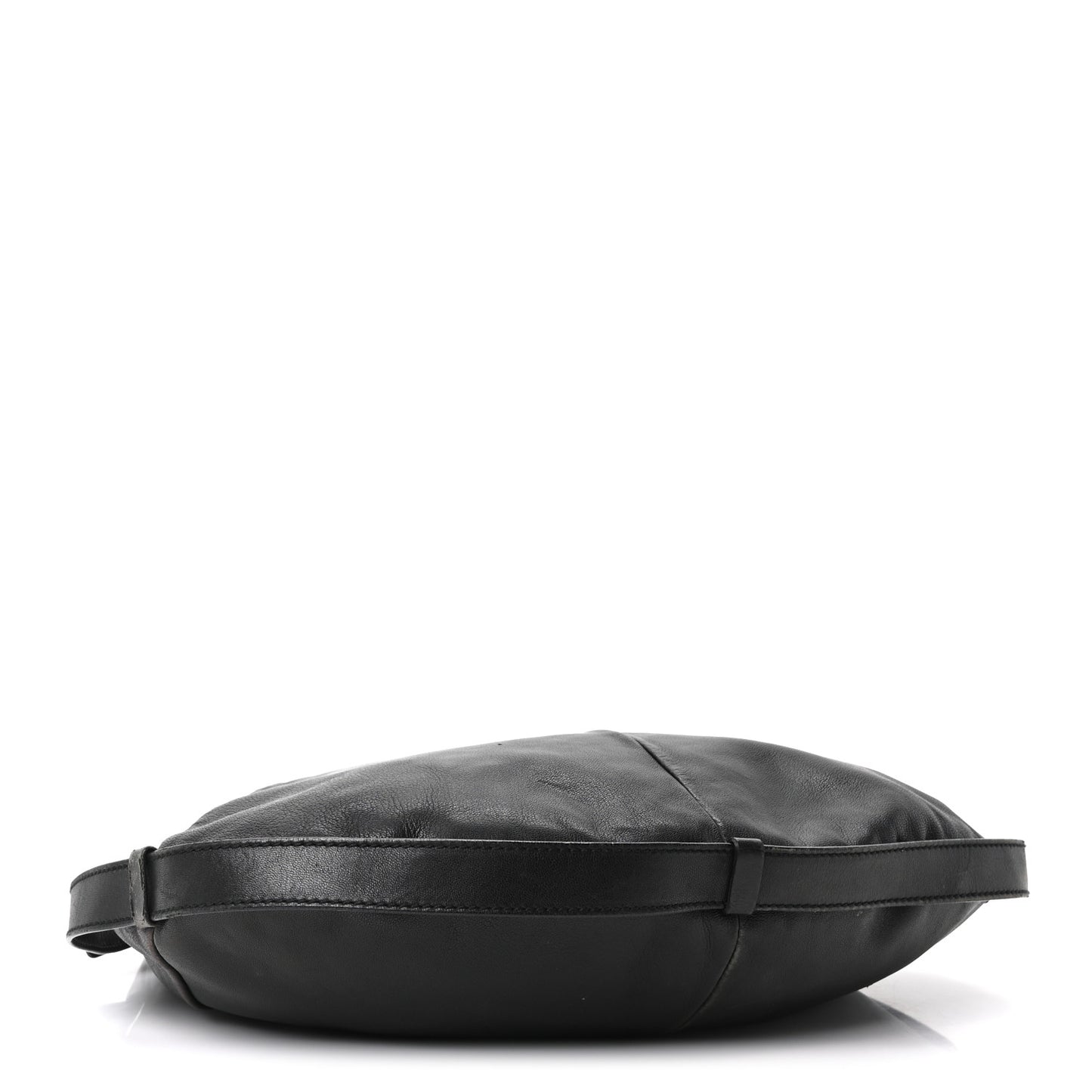 Buffalo Horn Small Mombasa Hobo Black