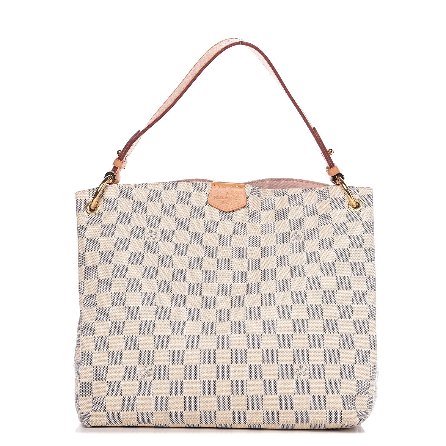 Louis Vuitton Damier Azur Graceful PM Rose Ballerine 1 of 10