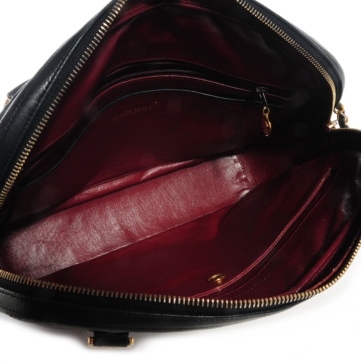 Chanel Lambskin Camera Case Black 5 of 8