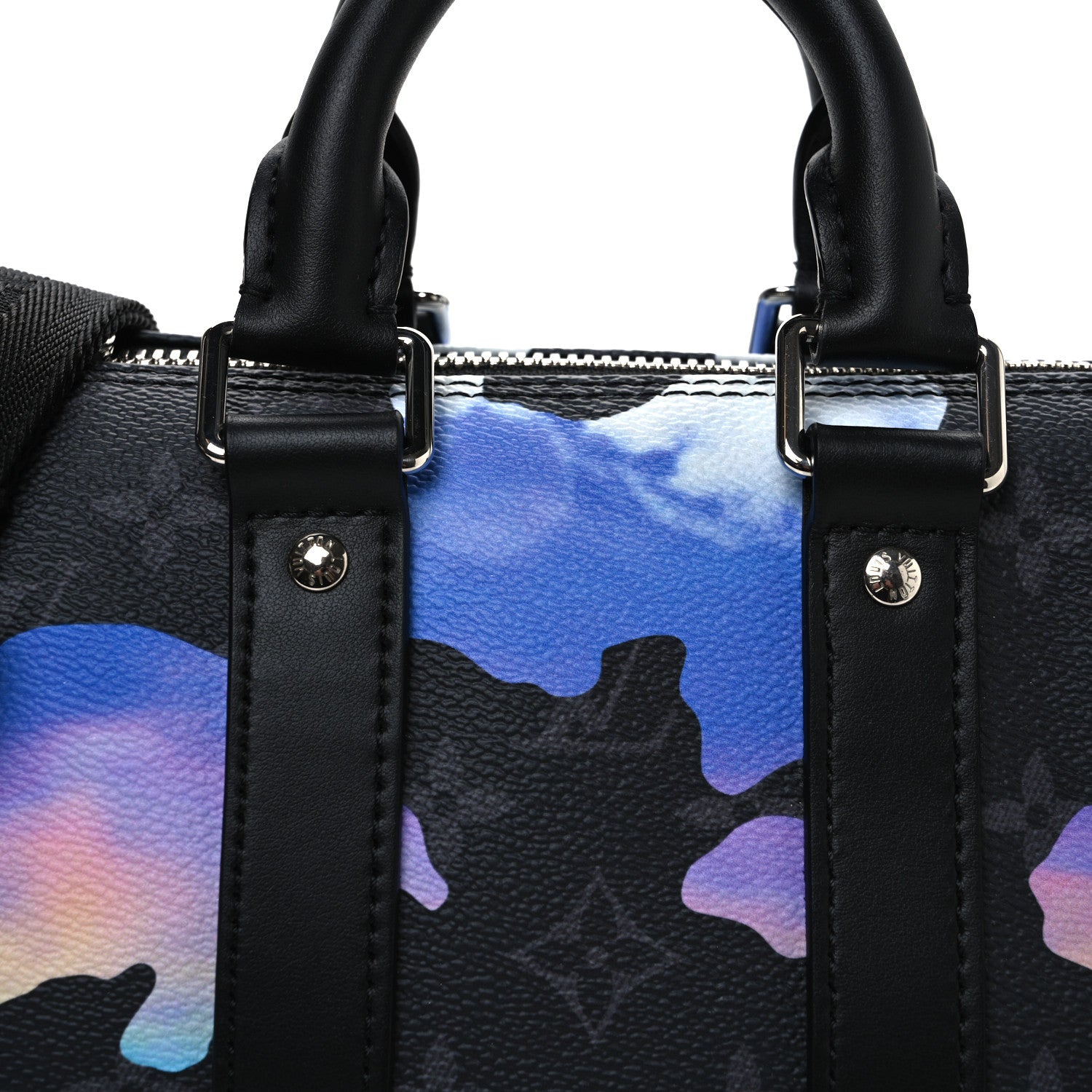 Louis Vuitton Sunset Monogram Eclipse Keepall Bandouliere 25 7 of 9