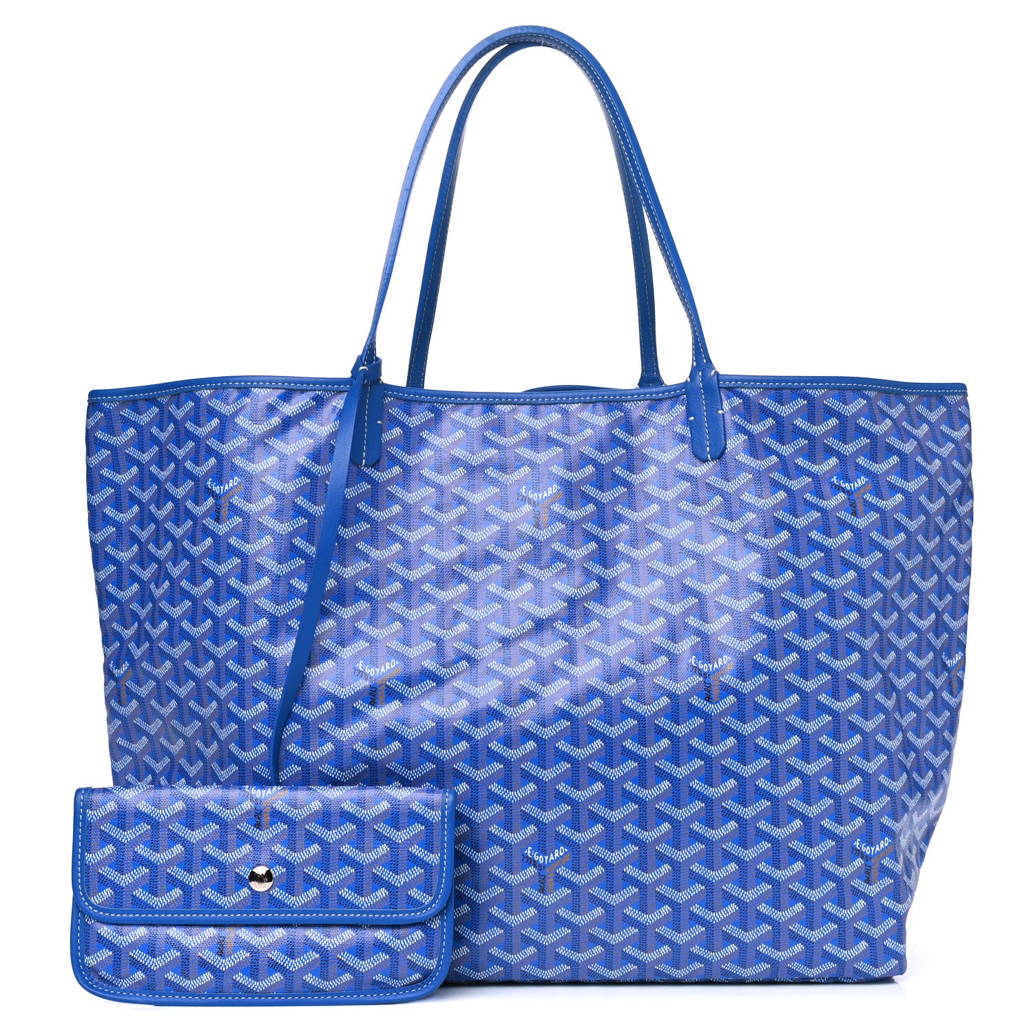 Goyard Goyardine Saint Louis GM Sky Blue 1 of 4
