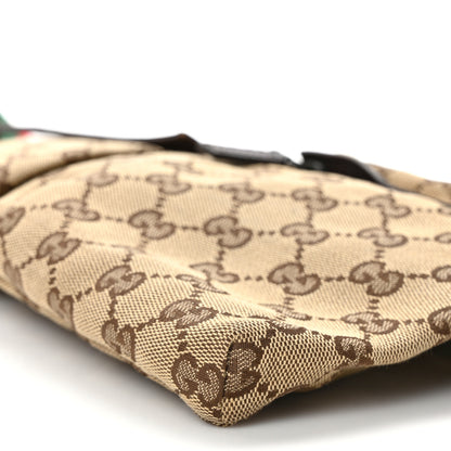 Gucci GG Monogram Double Pocket Belt Bag Dark Brown 10 of 10