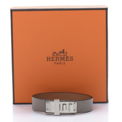 Hermes Swift Mini Dog Bracelet T2 Gris Asphalte 7 of 7