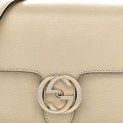 Gucci Dollar Calfskin Interlocking G Crossbody Bag Mystic White 8 of 11