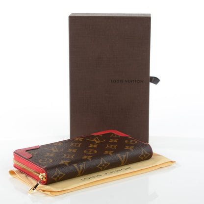 Louis Vuitton Monogram Retiro Zippy Wallet Cherry 4 of 7