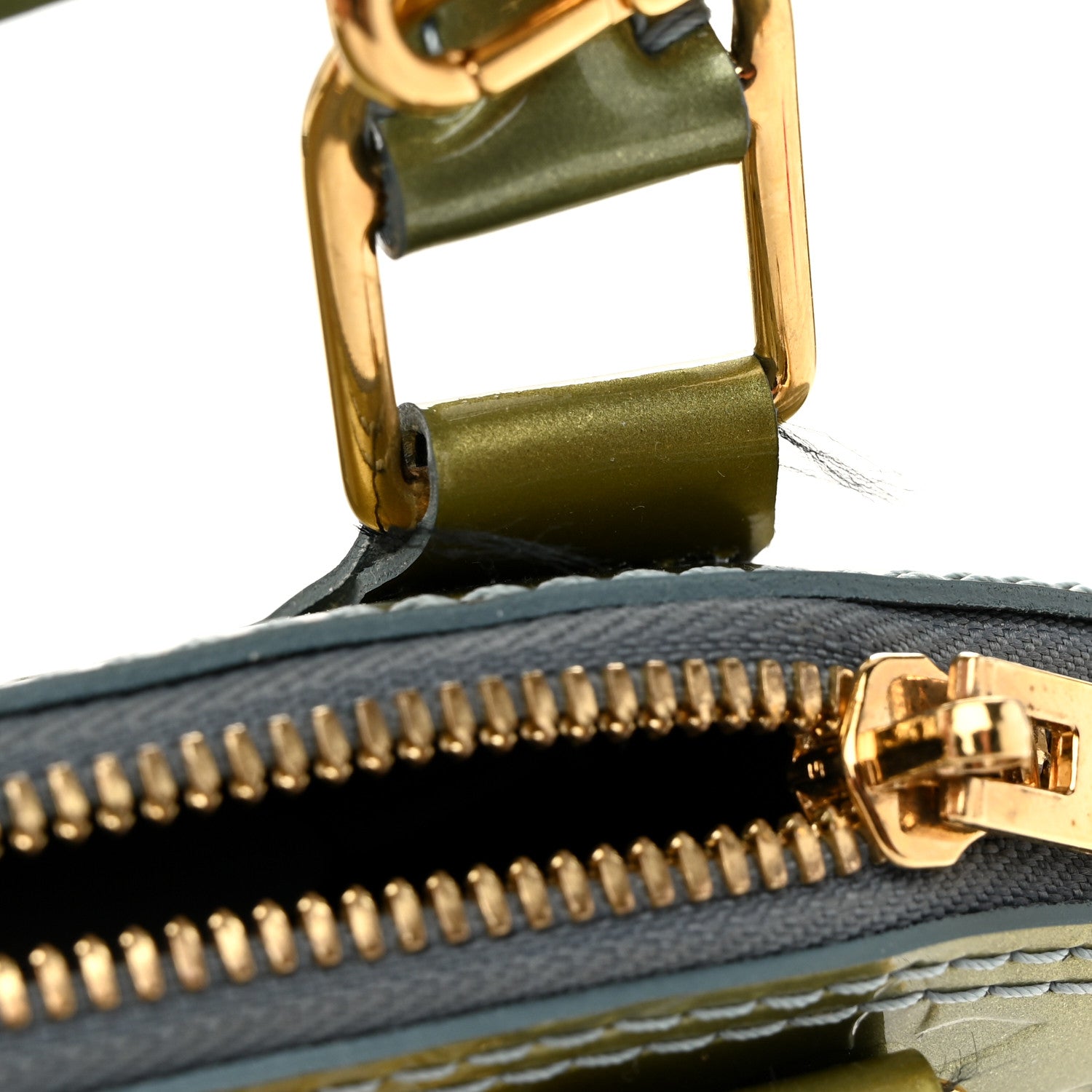 Louis Vuitton Vernis Alma BB Givre 10 of 10