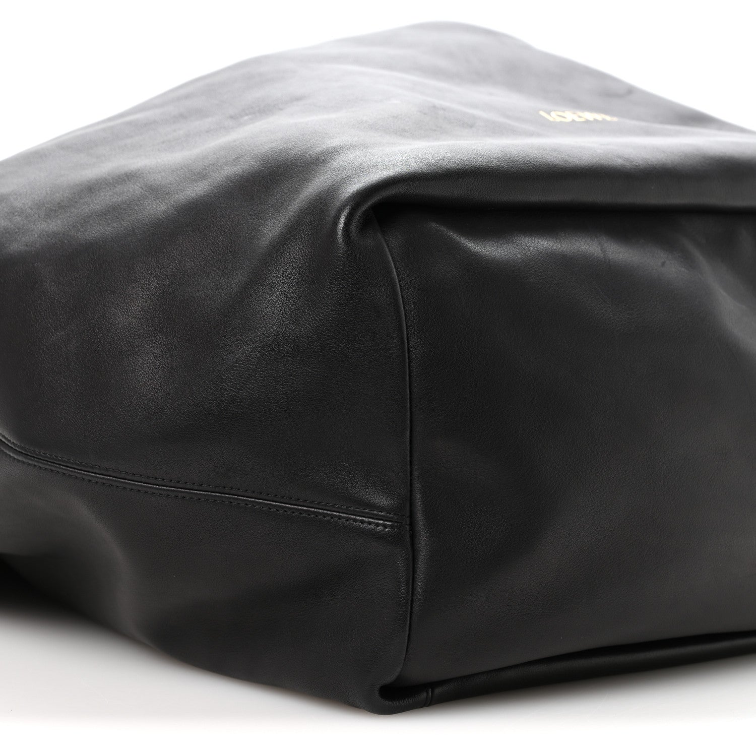Loewe Calfskin XL Squeeze Cord Bag Black 7 of 8