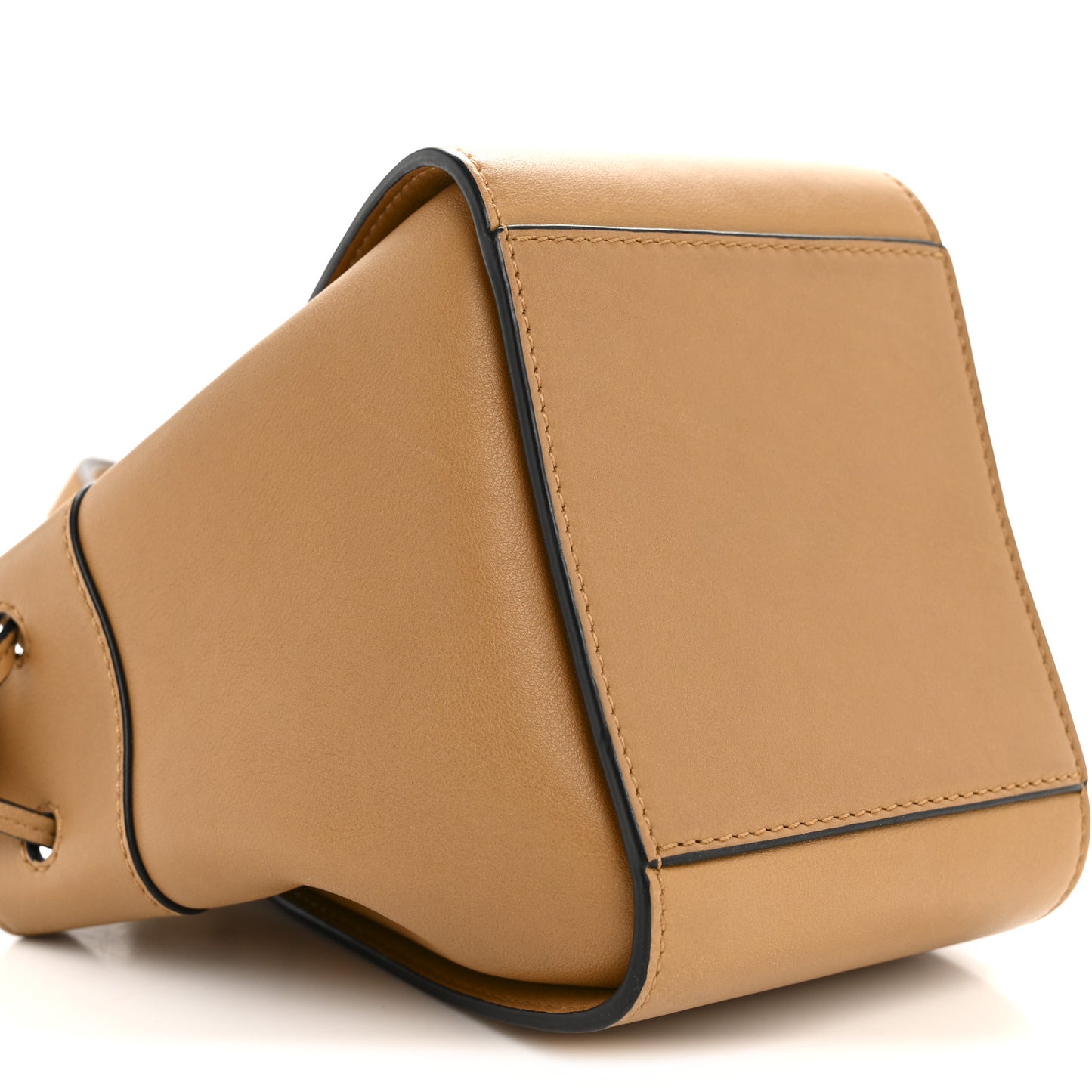 Calfskin Mini Hammock Shoulder Bag Gold