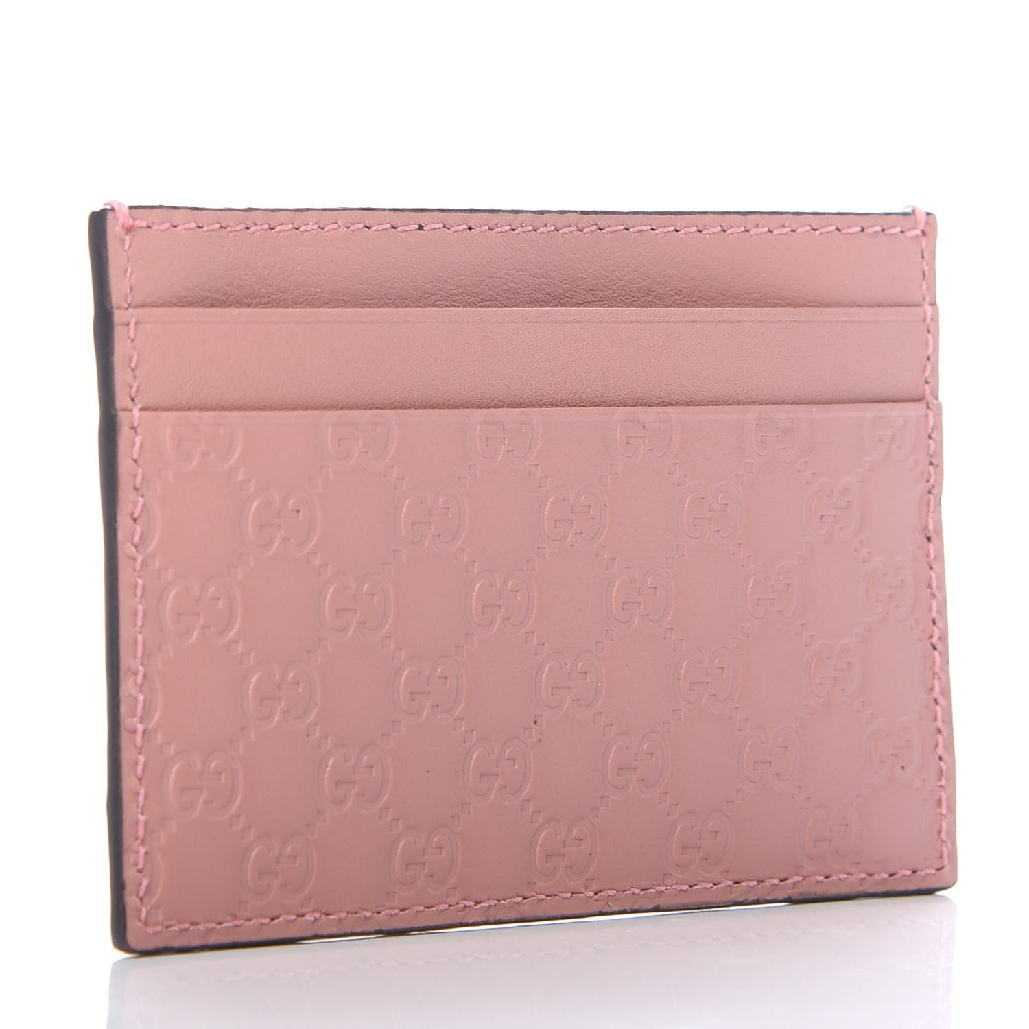 Gucci Microguccissima Card Holder Soft Pink 3 of 7