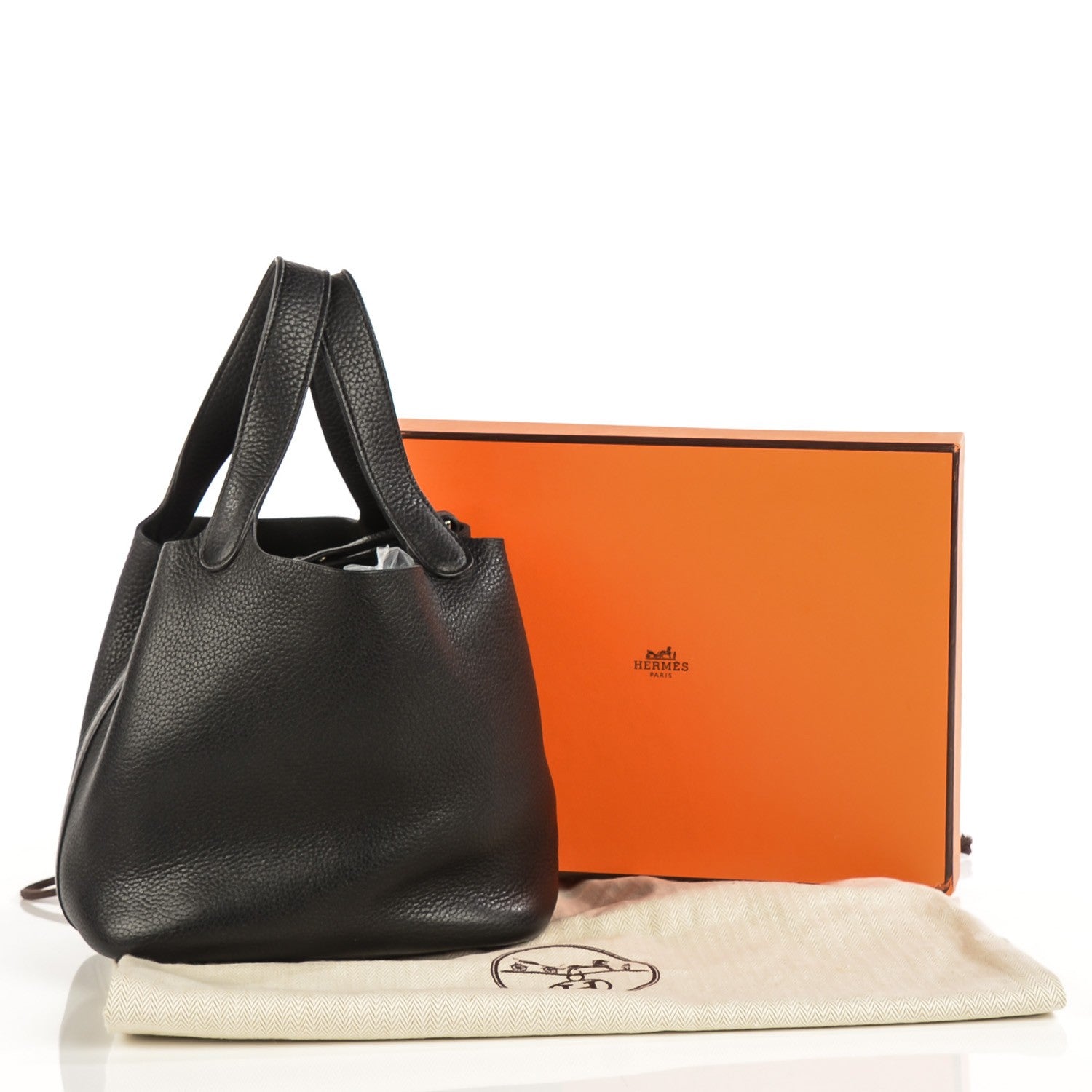 Hermes Taurillon Clemence Picotin Lock 18 PM Black 8 of 18