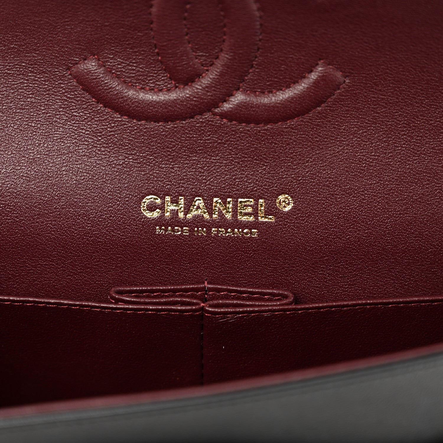 Chanel Lambskin Quilted Medium Double Flap Black 7 of 11