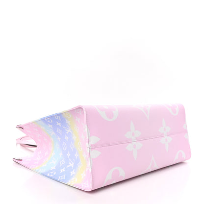 Louis Vuitton LOUIS VUITTON Monogram Escale Onthego GM Pastel 4 of 9