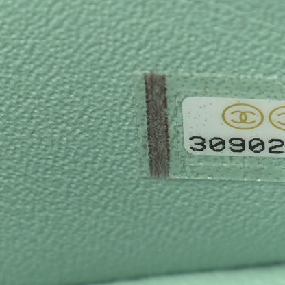 Chanel Lambskin Quilted Mini Rectangular Flap Green 7 of 12