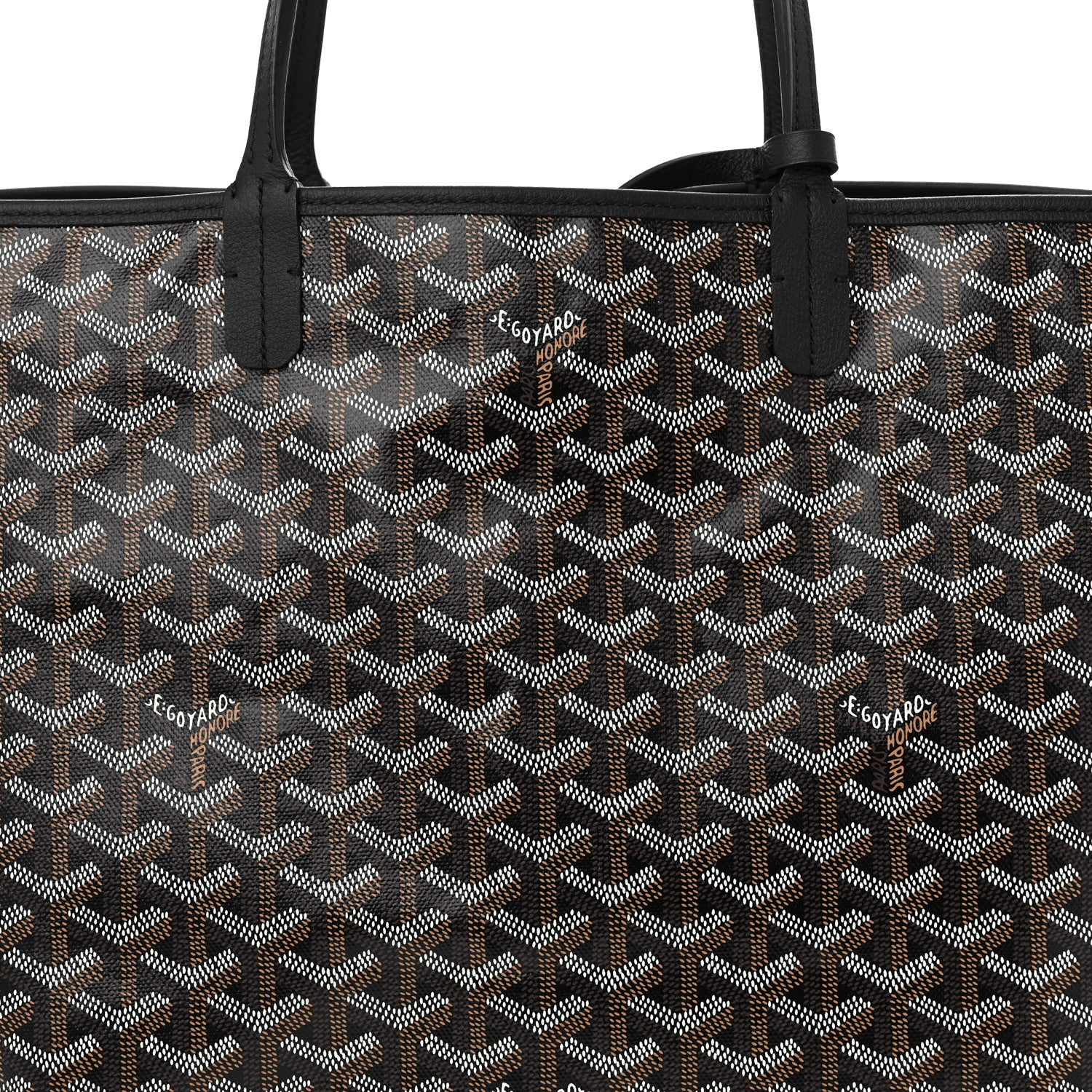 Goyard Goyardine Saint Louis PM Black 9 of 11
