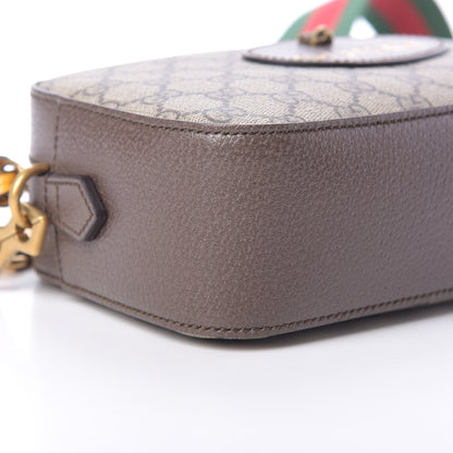 Gucci GG Supreme Monogram Web Neo Vintage Shoulder Bag Beige New Acero Crop 9 of 11