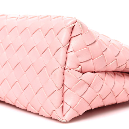 Bottega Veneta Nappa Intrecciato Small Andiamo Shoulder Bag Blush 9 of 10