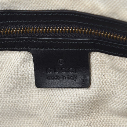 Gucci Monogram Medium Patti Stud Hobo Black 8 of 10