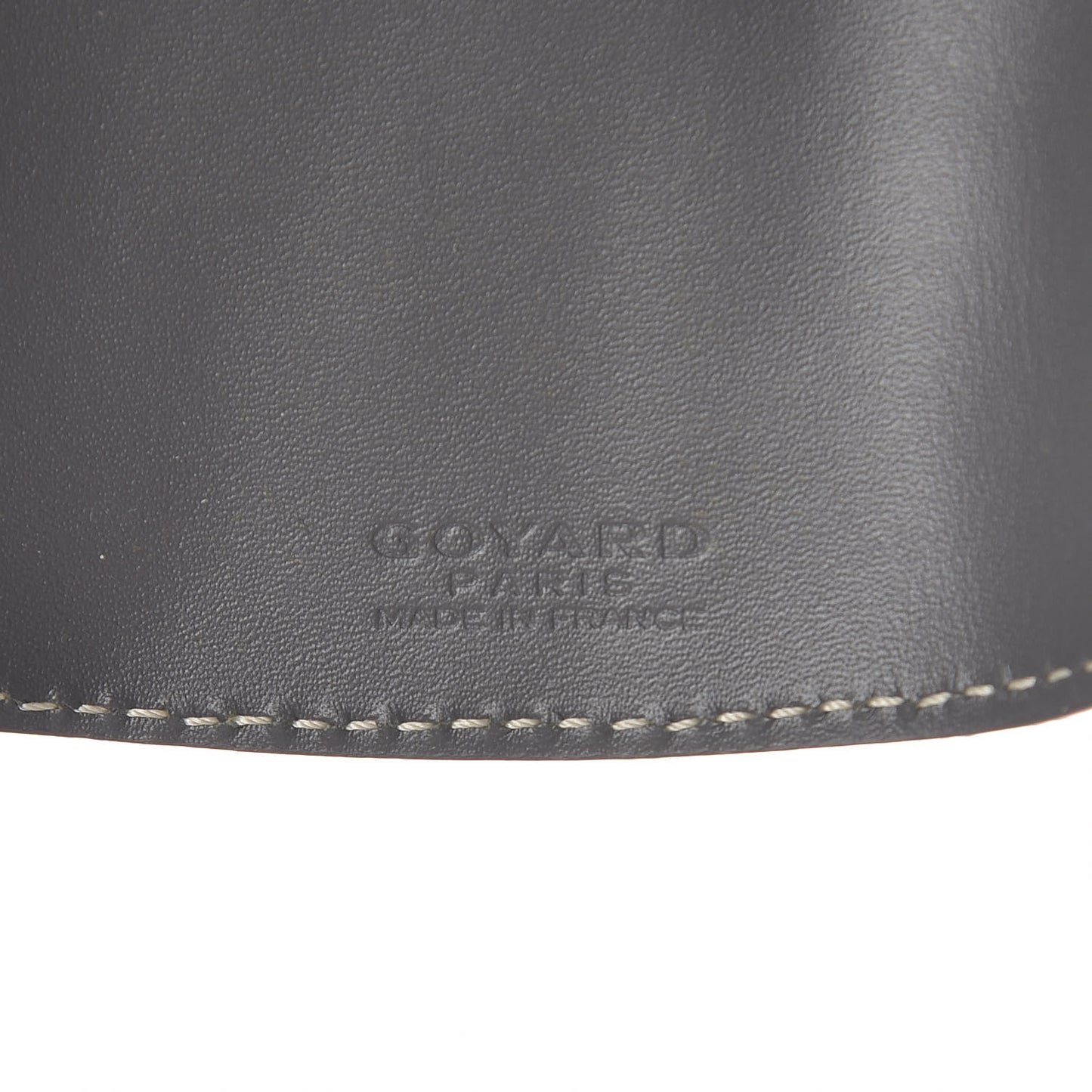 Goyardine Chambellan Bag Charm Grey