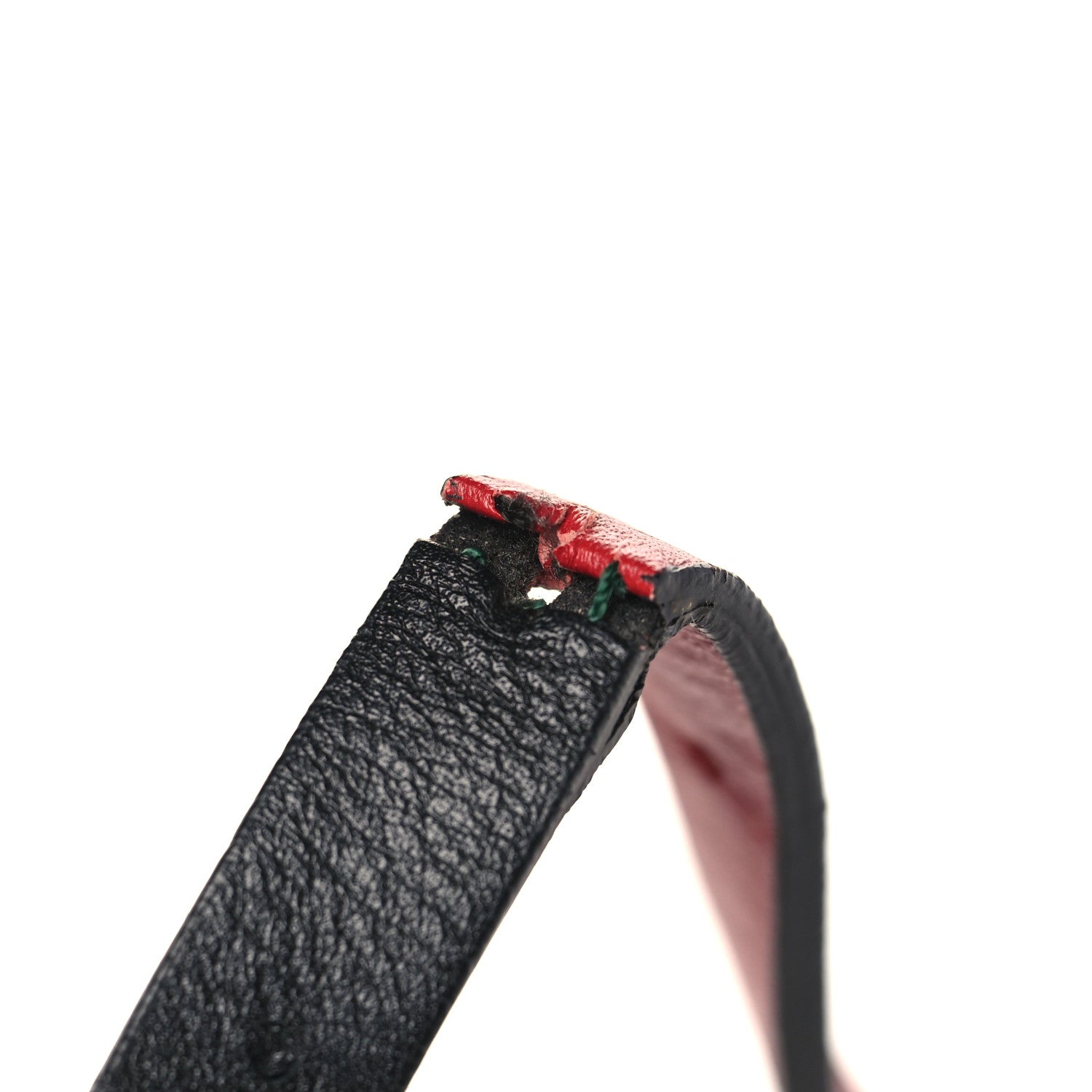 Valentino Garavani Calfskin Mini Rivet Colorblock Shoulder Bag Black Red 11 of 11