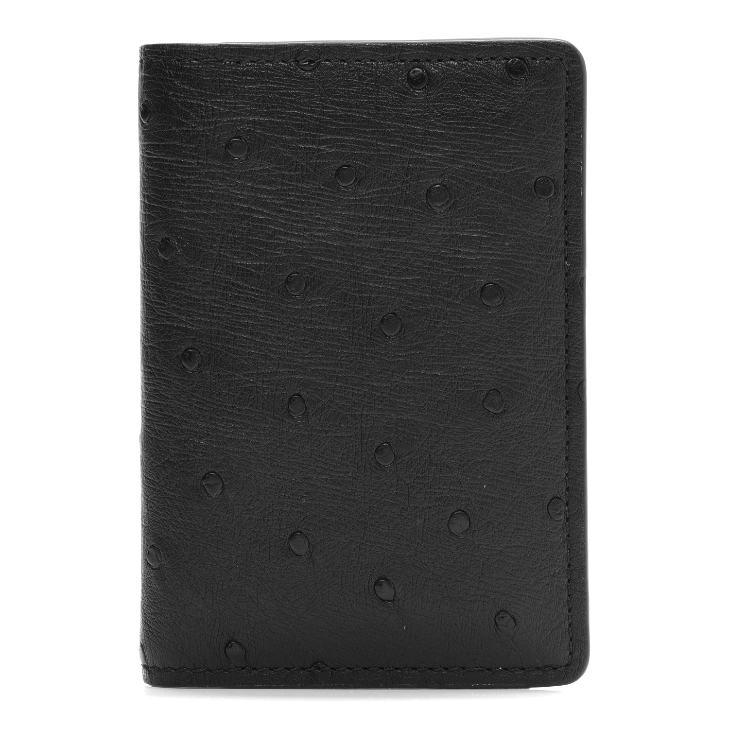 Louis Vuitton Ostrich Pocket Organizer Black 1 of 7