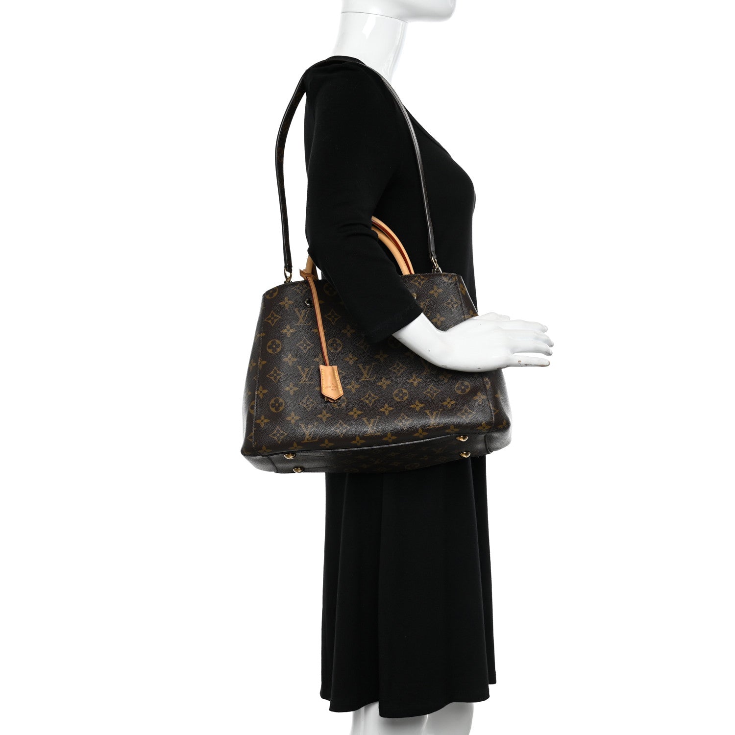 Louis Vuitton Monogram Montaigne MM 2 of 12