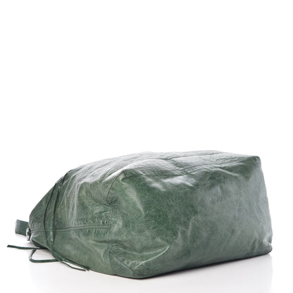 Balenciaga Agneau Classic Hardware Day Hobo Green 4 of 7