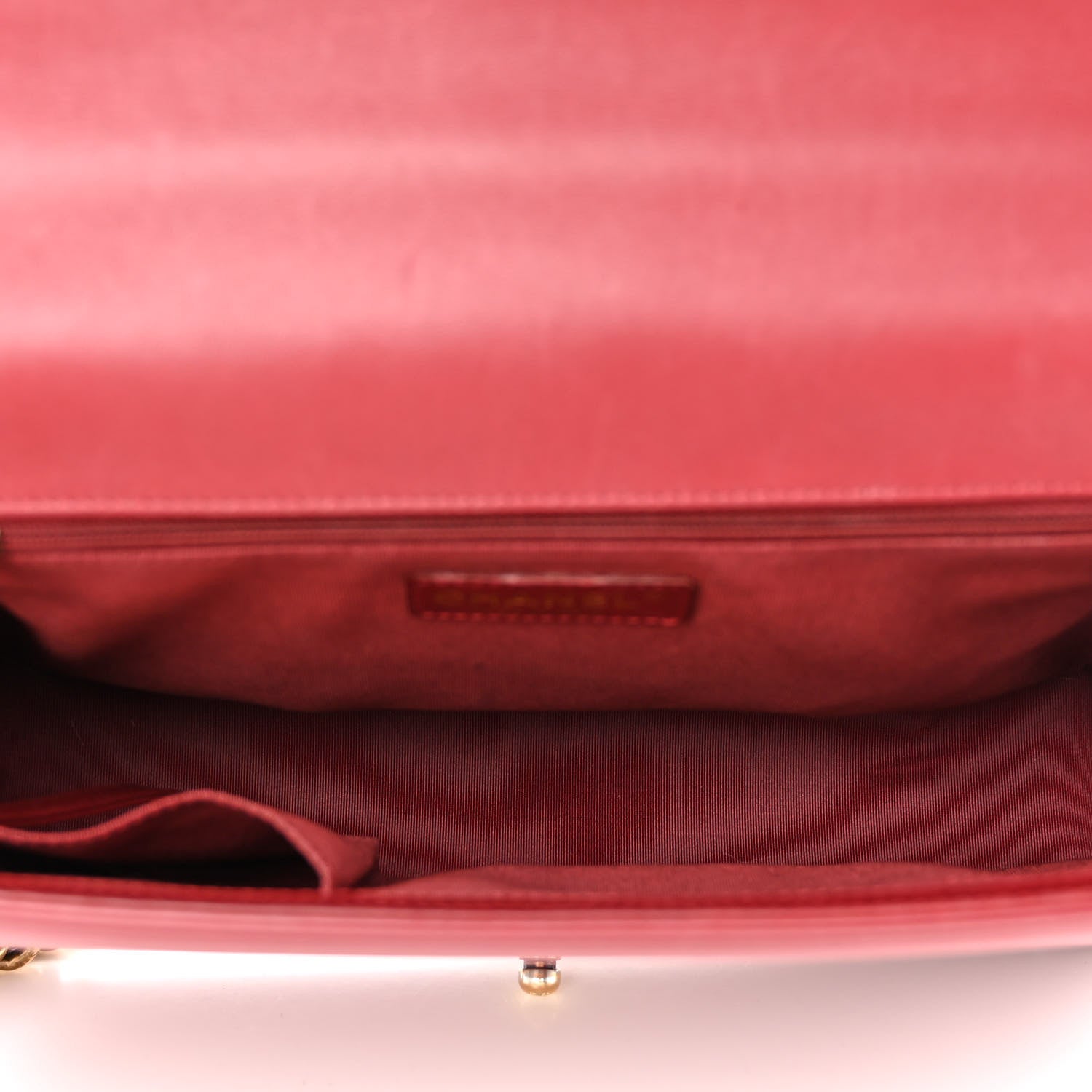 Chanel Lambskin Quilted Large Boy Flap Red 5 of 13