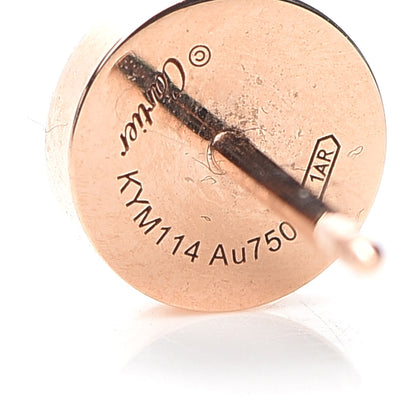 Cartier 18K Pink Gold LOVE Earrings 4 of 5