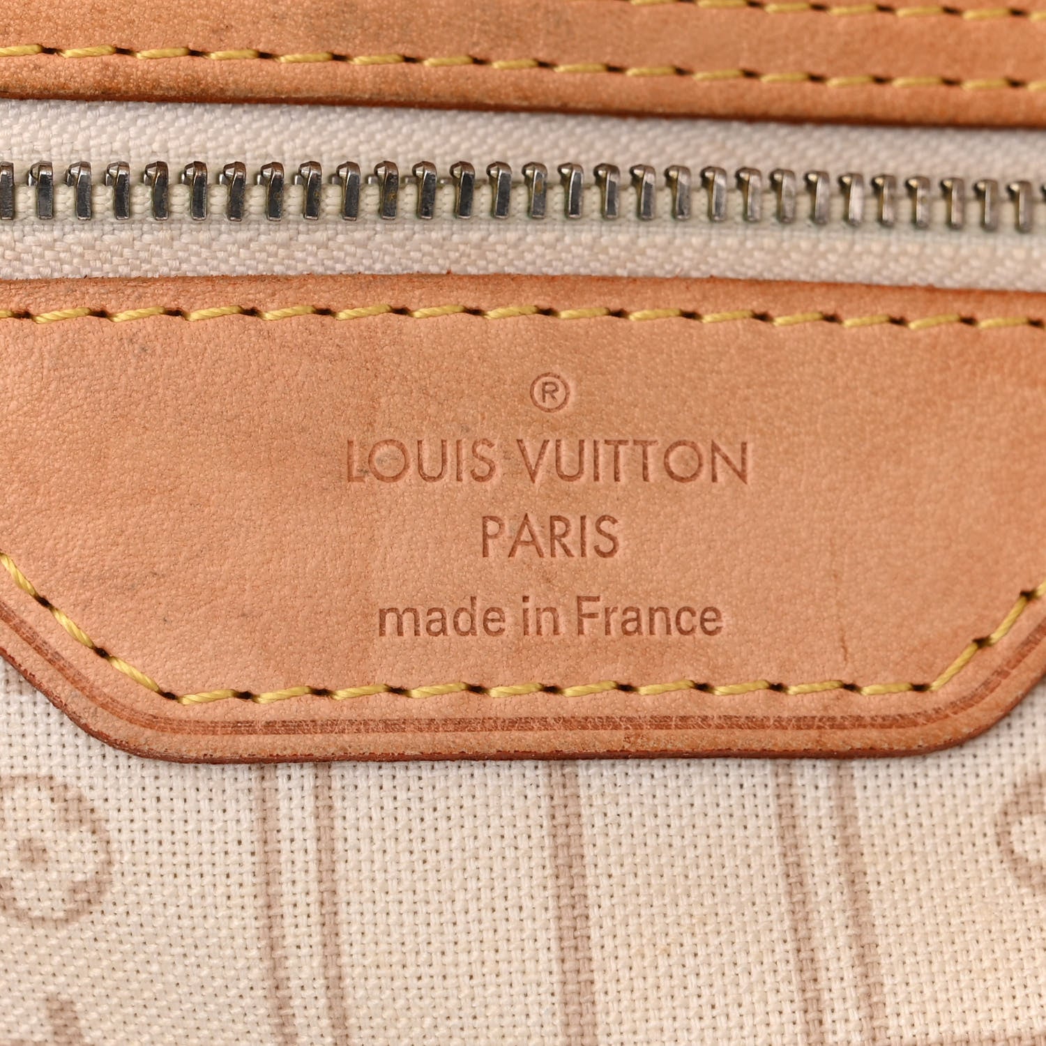 Louis Vuitton LOUIS VUITTON Damier Azur Neverfull MM 6 of 9