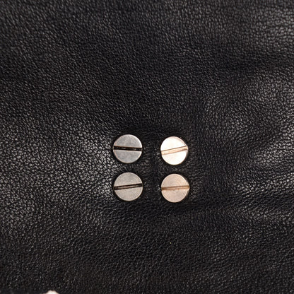 Proenza Schouler Jacquard Woodblock PS1 Tiny Satchel Black White 8 of 12