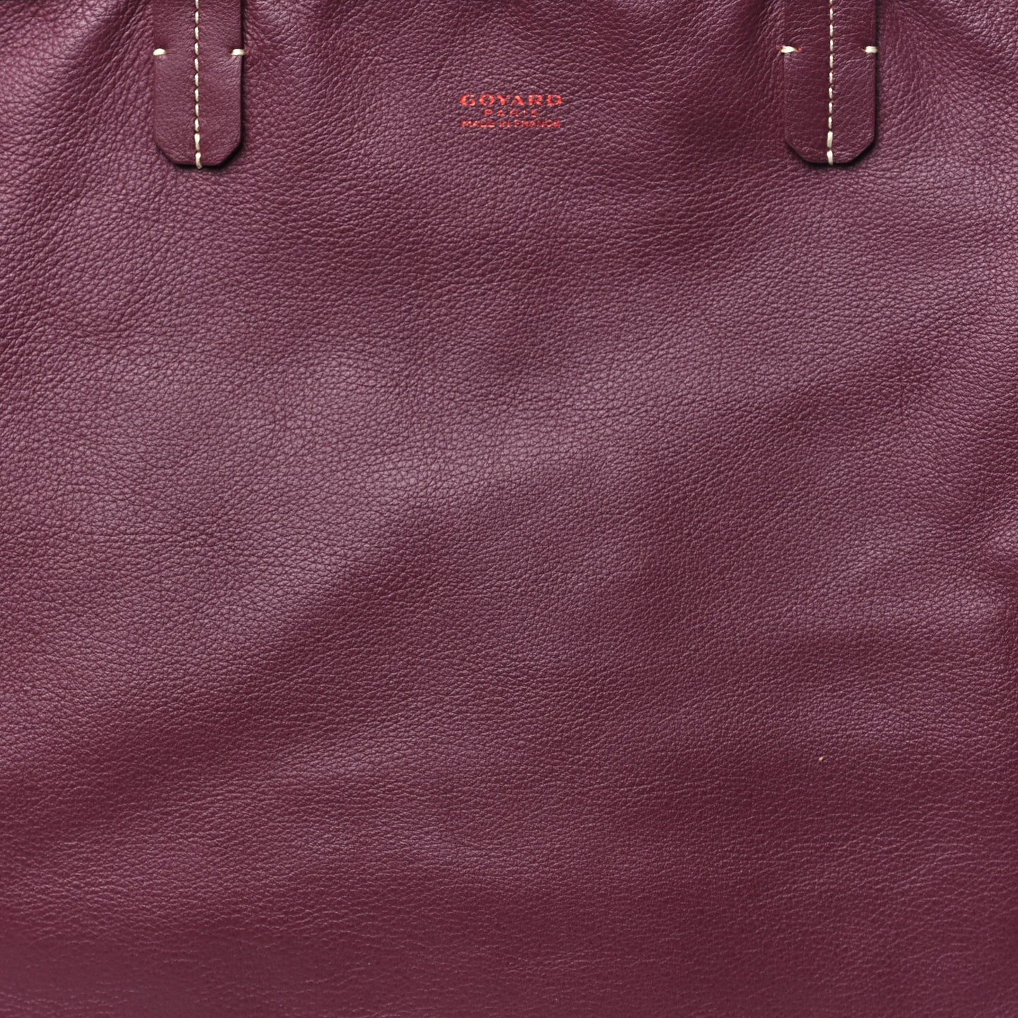 Goyardine Reversible Anjou PM Burgundy
