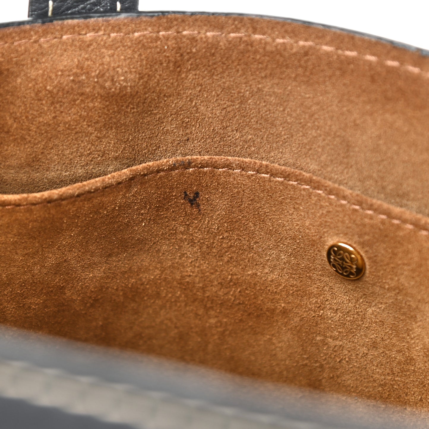 Calfskin Small Gate Tote Midnight Blue