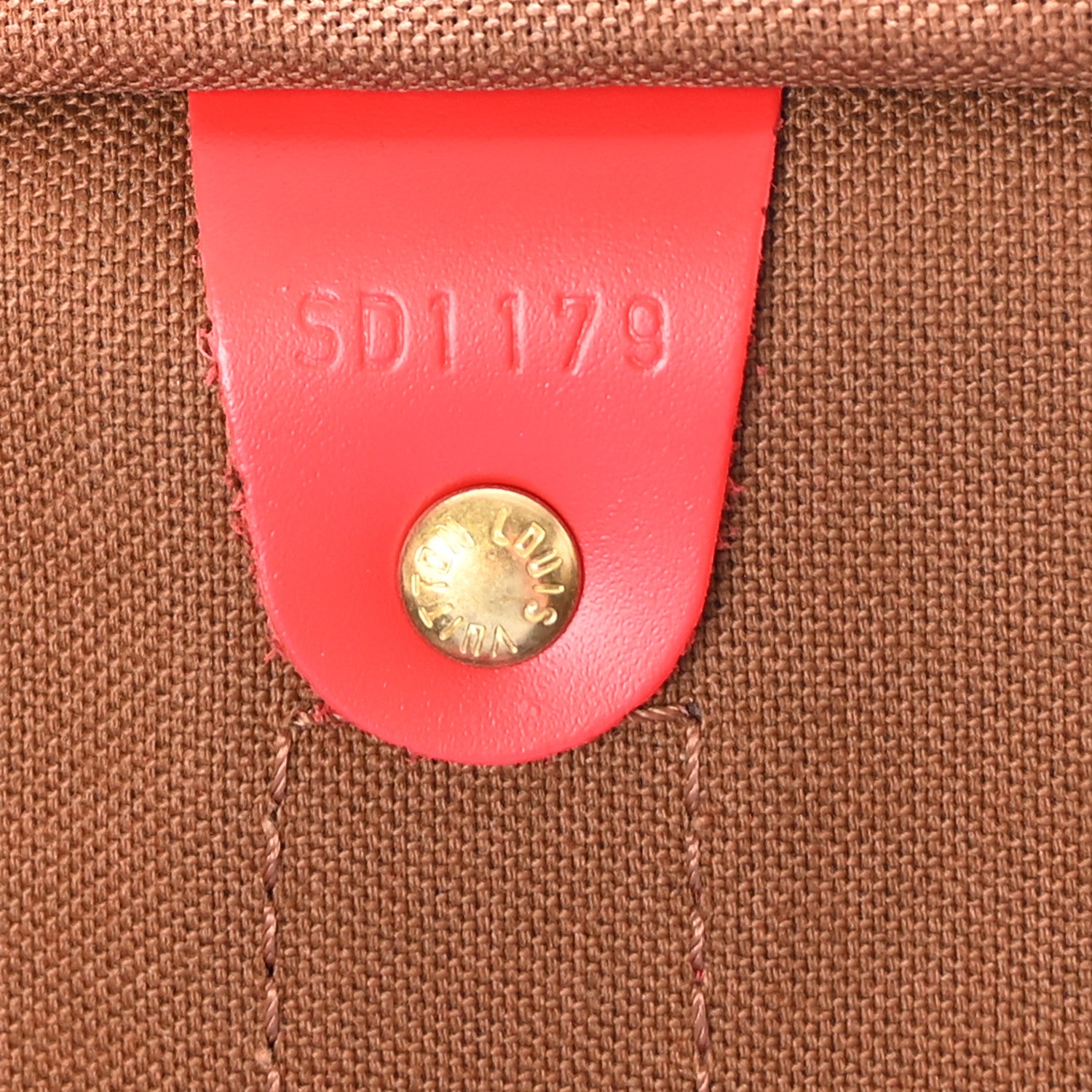 Louis Vuitton Calfskin Monogram Keepall Bandouliere 50 Coquelicot 5 of 9