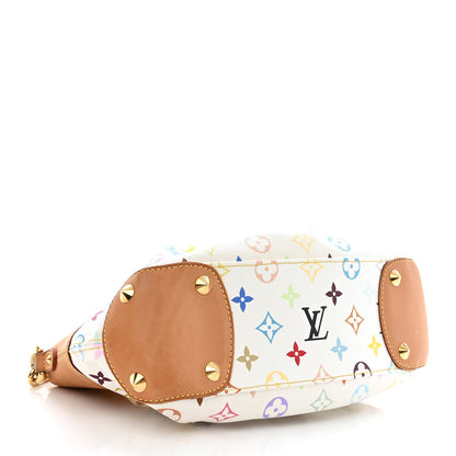 Louis Vuitton Monogram Multicolor Judy MM White 4 of 10