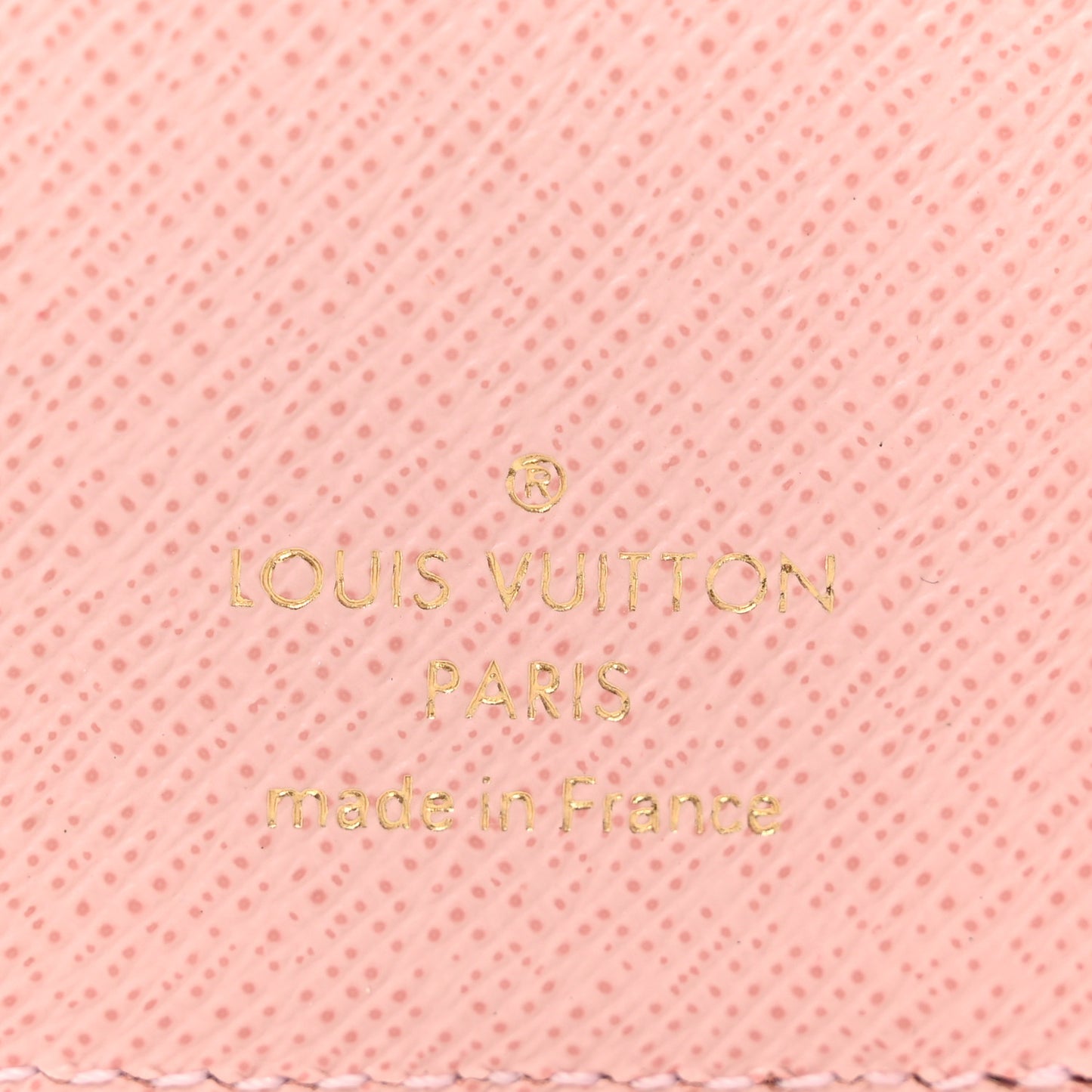 Monogram Zoe Wallet Rose Ballerine