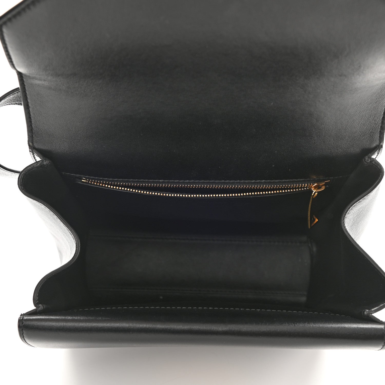 Bottega Veneta Box Calfskin Nappa Clip Bag Black 5 of 7