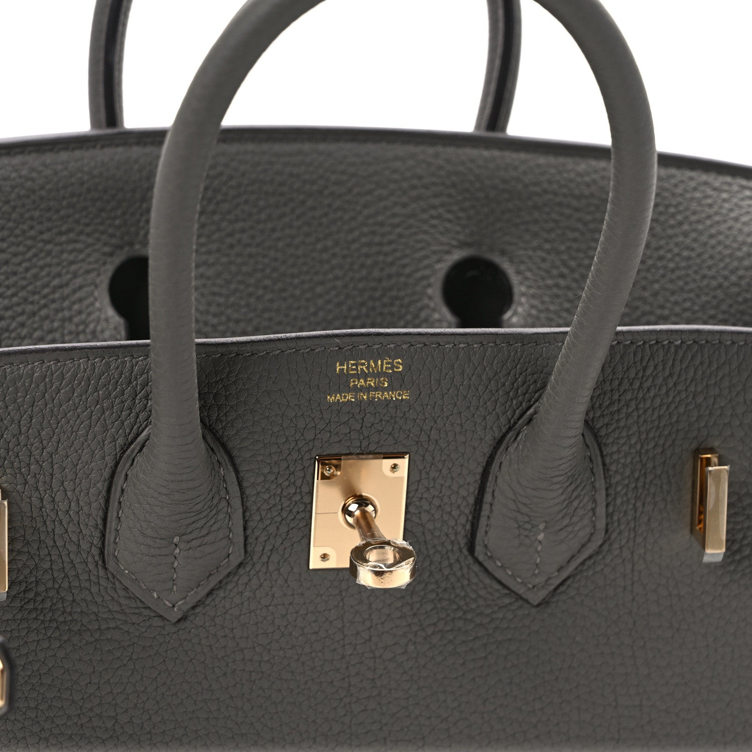 Hermes Togo Birkin 25 Gris Meyer 6 of 11