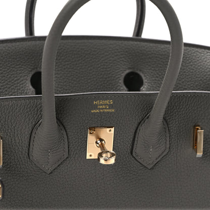 Hermes Togo Birkin 25 Gris Meyer 6 of 11