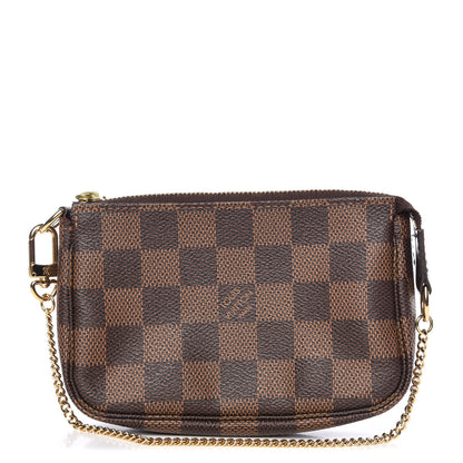 Louis Vuitton Damier Ebene Mini Pochette Accessories 1 of 7