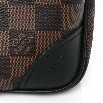 Louis Vuitton Damier Ebene Odeon PM Black 6 of 9