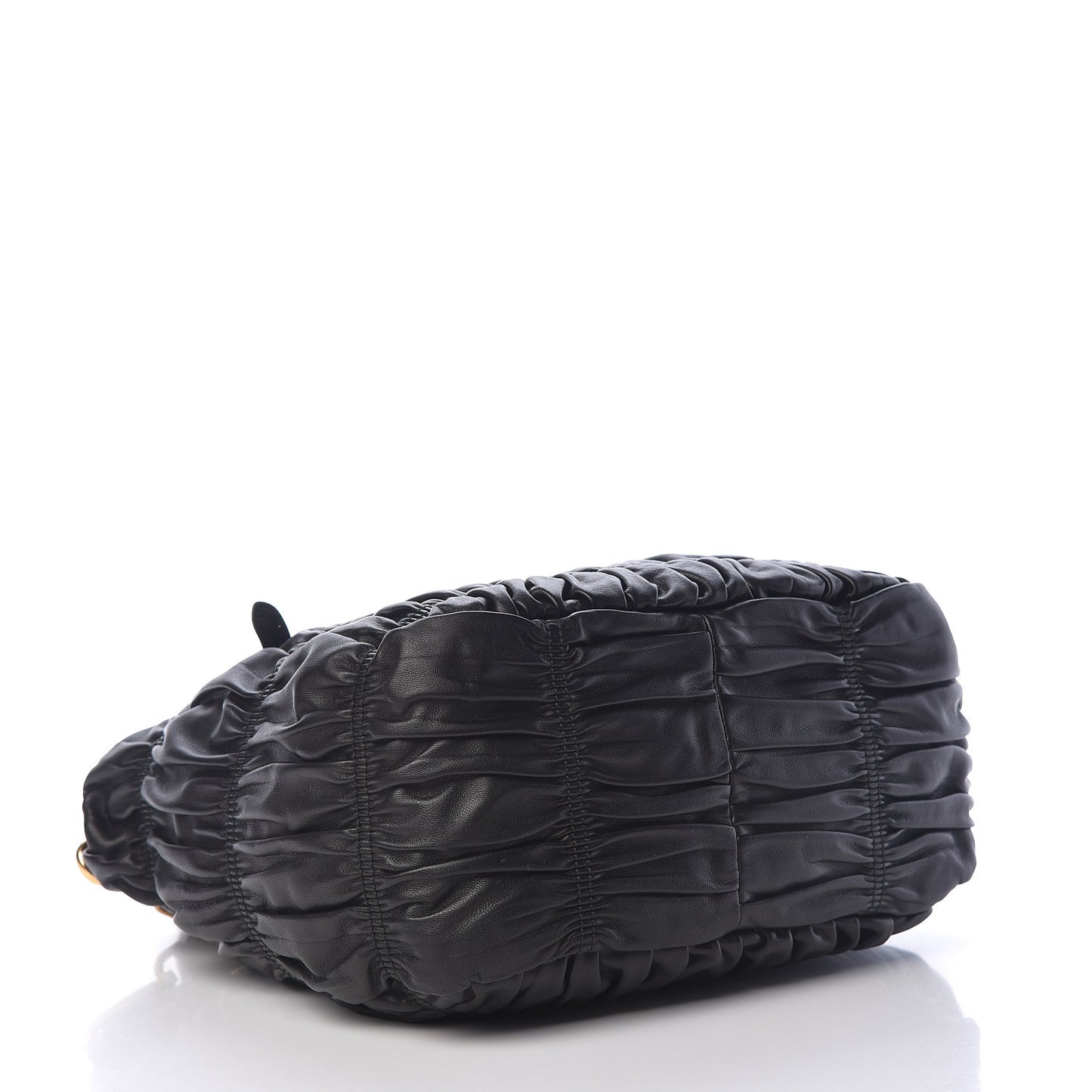 Nappa Gaufre Antik Tote Black
