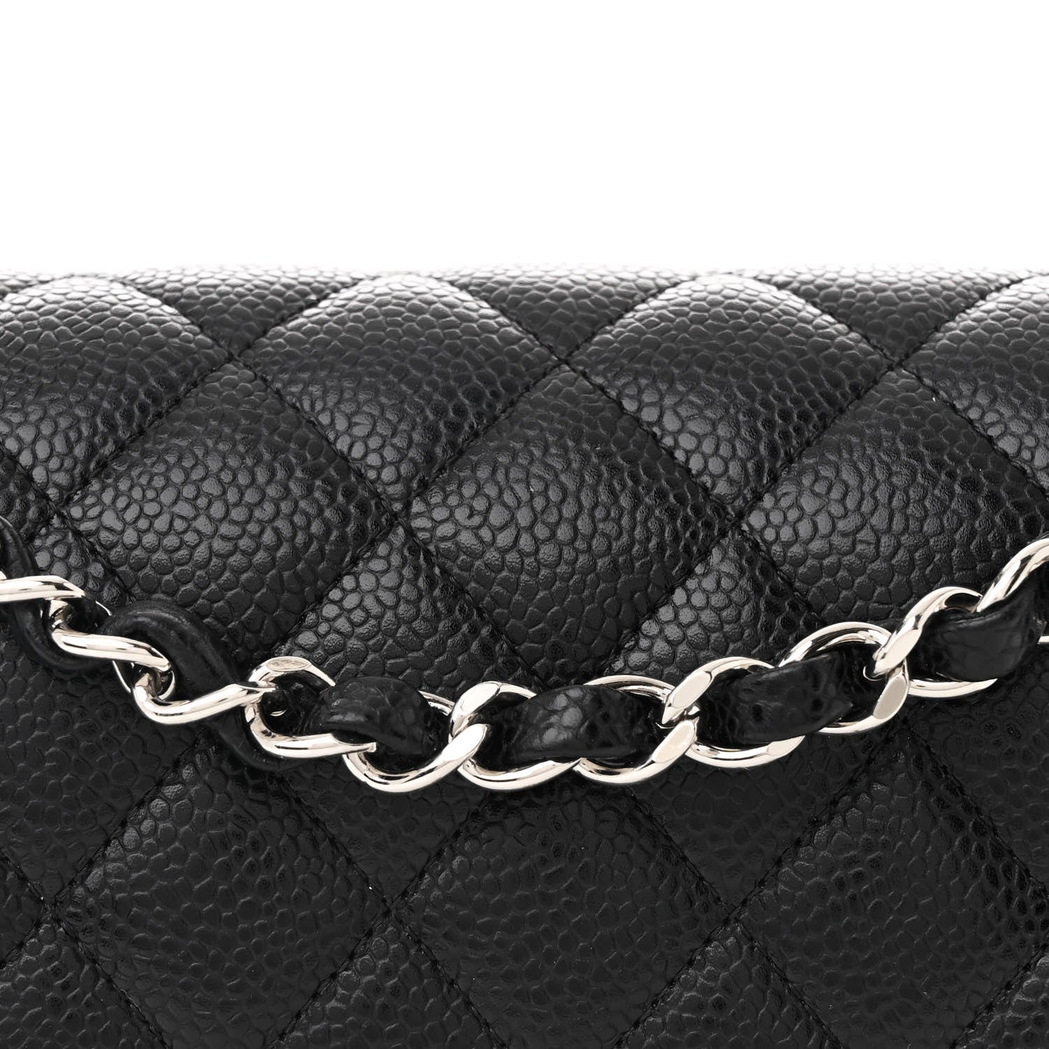Chanel Caviar Quilted Small Double Flap Black 8 of 11