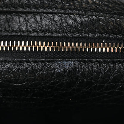 Valentino Garavani Pebbled Calfskin Mini Rockstud Flip-Lock Messenger Bag Black 10 of 12