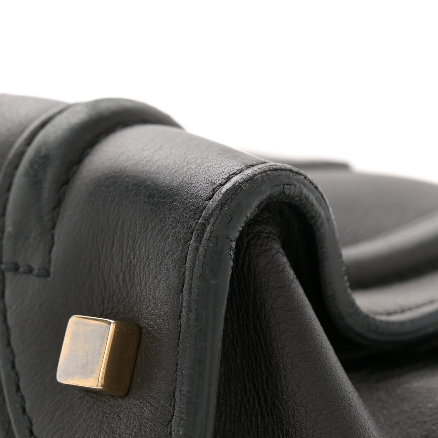 Smooth Calfskin Mini Luggage Black