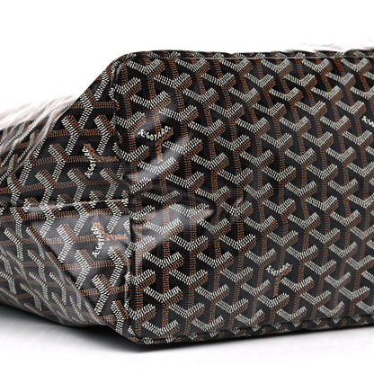 Goyard Goyardine Saint Louis GM Black Gold 8 of 9