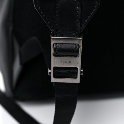 Fendi Vitello Grace FF 1974 Embossed Backpack Black 20 of 22