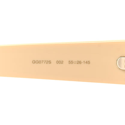 Gucci Acetate Square Sunglasses GG0772S White 6 of 7