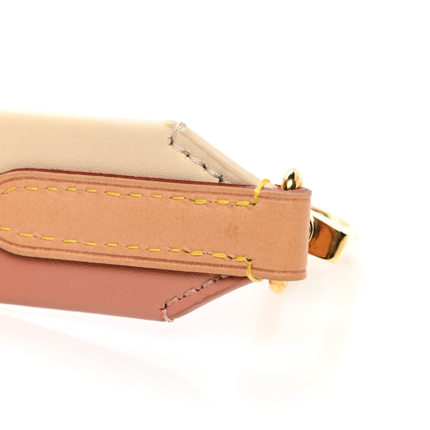 Calfskin Cluny BB Shoulder Strap Creme Vieux Rose